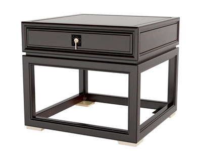 新中式实木床头柜