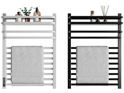 现代电子恒温毛巾架 电热毛巾架 卫浴小件