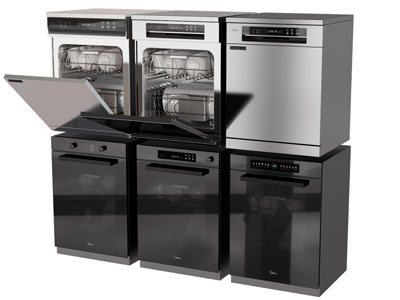 现代洗碗机 消毒柜 厨房电器3d模型 现代洗碗机 消毒柜 厨房电器