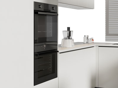 现代嵌入式烤箱 微波炉 厨房电器3d模型 现代嵌入式烤箱 微波炉 厨房电器