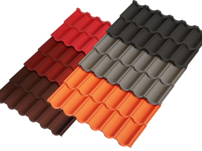 现代瓦片 玻璃瓦片 树脂瓦片 金属瓦片