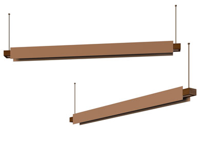 现代一字形吊灯3d模型 现代一字形吊灯