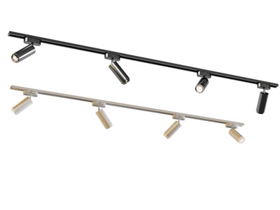 现代轨道磁吸灯 可转向筒灯射灯3d模型 现代轨道磁吸灯 可转向筒灯射灯