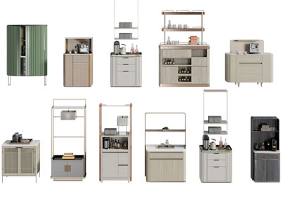 新中式茶水柜 餐边柜