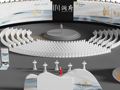 现代演绎舞台 商业舞台3d模型 现代演绎舞台 商业舞台