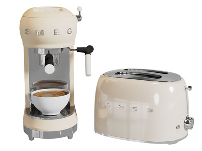 现代咖啡机 土司机 厨房电器3d模型 现代咖啡机 土司机 厨房电器