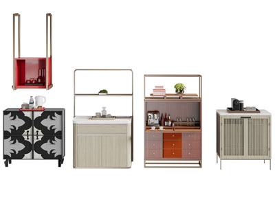 新中式茶水柜 餐边柜