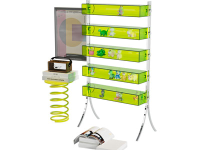 现代包豪斯置物架 收纳架 饰品架