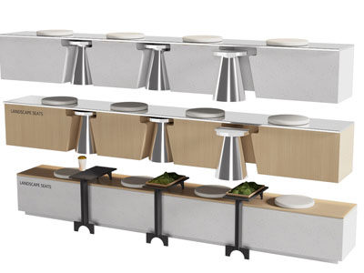 现代可收纳的卡座沙发 凳子 坐垫 休闲桌椅组合3d模型 现代可收纳的卡座沙发 凳子 坐垫 休闲桌椅组合