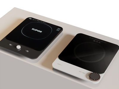 现代电磁炉 厨房电器3d模型 现代电磁炉 厨房电器
