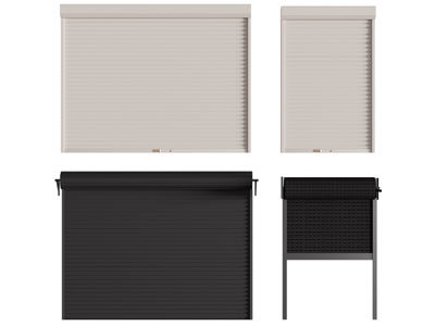 现代卷闸门 防盗门 大门3d模型 现代卷闸门 防盗门 大门