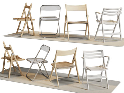 现代可折叠休闲椅子 餐椅
