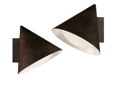 现代三角形灯罩壁灯3d模型 现代三角形灯罩壁灯