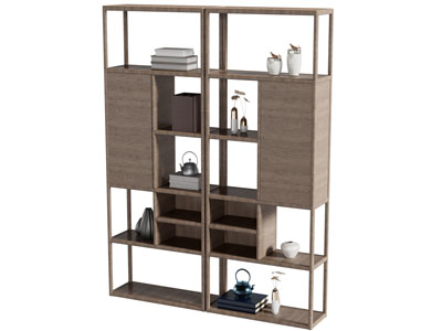 新中式实木装饰柜 置物架