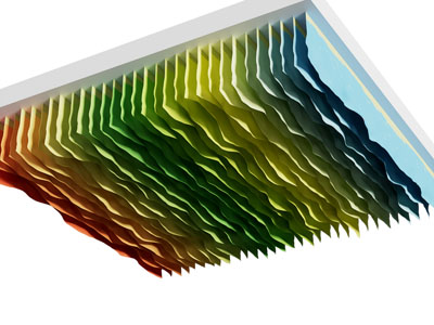 现代多巴胺造型天花吊顶3d模型 现代多巴胺造型天花吊顶