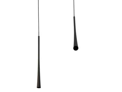 现代单头垂线吊灯3d模型 现代单头垂线吊灯