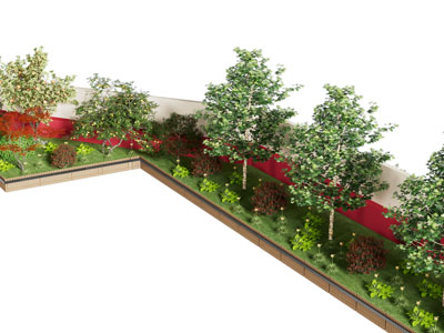 现代道路景观园艺小品