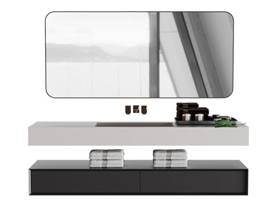 现代洗手台 镜柜 浴室柜