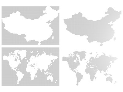 现代地图墙饰挂件3d模型 现代地图墙饰挂件