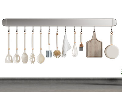 现代墙面厨具置物架 收纳架