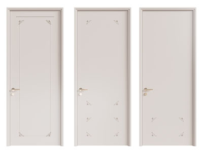 欧式雕花房门 平开门 木门3d模型 欧式雕花房门 平开门 木门