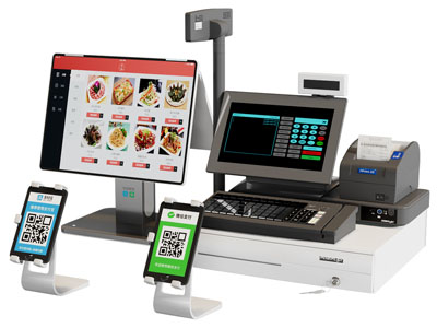 现代饭店收银机 点菜机3d模型 现代饭店收银机 点菜机
