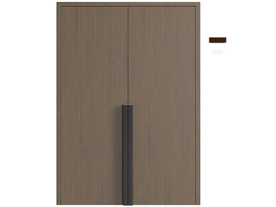 现代双开门 木门 平开门3d模型 现代双开门 木门 平开门