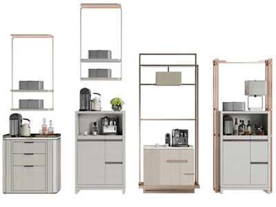 新中式茶水柜 餐边柜