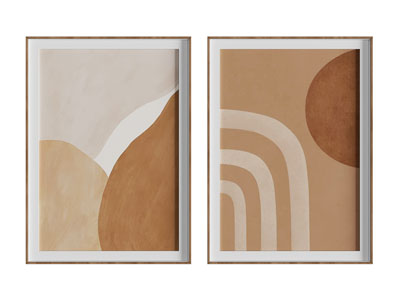 现代装饰挂画3d模型 现代装饰挂画