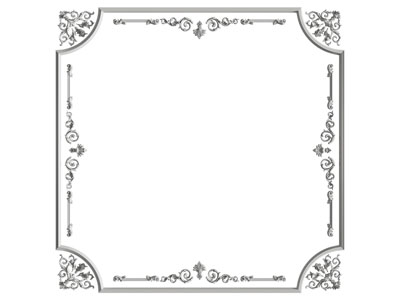 欧式雕花 装饰构件3d模型 欧式雕花 装饰构件