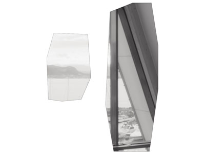 现代异形装饰镜子 墙饰挂件3d模型 现代异形装饰镜子 墙饰挂件