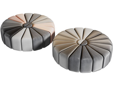 现代花朵造型坐垫 沙发凳子