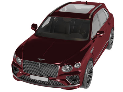 现代吉普车 越野车 汽车