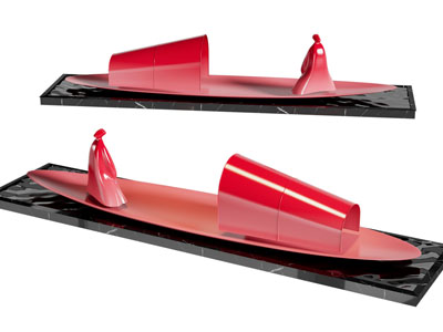 新中式扁舟诗人雕塑雕刻摆件组合3d模型 新中式扁舟诗人雕塑雕刻摆件组合