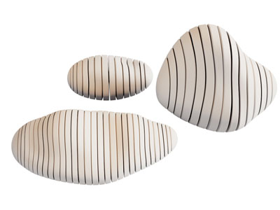 现代景观石头 工艺摆件 艺术品