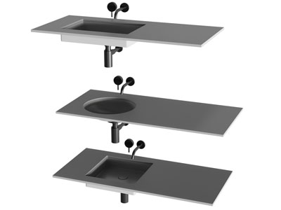 现代洗手盆 水龙头