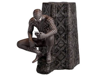 现代蜘蛛侠雕塑雕刻 摆件组合3d模型 现代蜘蛛侠雕塑雕刻 摆件组合