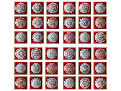 现代瓷盘 墙饰挂件3d模型 现代瓷盘 墙饰挂件