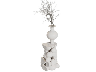 侘寂风花瓶花卉 摆件组合3d模型 侘寂风花瓶花卉 摆件组合