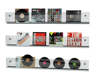 现代墙面亚克力黑胶唱片展示收纳架 墙饰3d模型 现代墙面亚克力黑胶唱片展示收纳架 墙饰