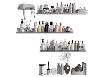 现代洗护用品 护肤品 香水 卫浴用品 吹风机