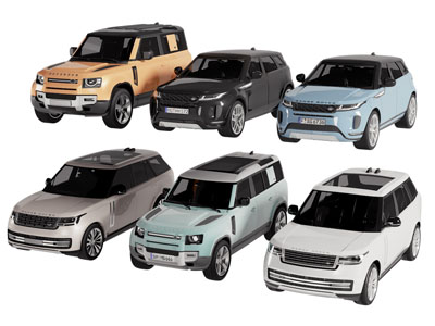 现代越野车 汽车 吉普车