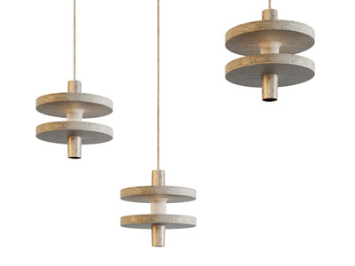 现代单头垂线吊灯3d模型 现代单头垂线吊灯