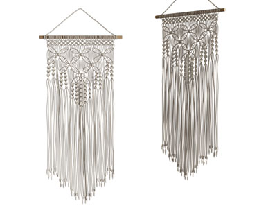 北欧流苏编织挂件3d模型 北欧流苏编织挂件