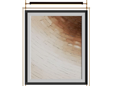 现代轻奢装饰挂画3d模型 现代轻奢装饰挂画