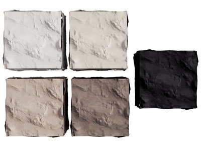 现代石皮材质3d模型 现代石皮材质