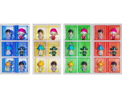 现代亚克力玩偶手办装饰柜 展柜