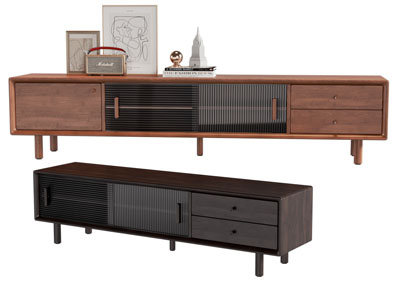 现代中古风电视柜