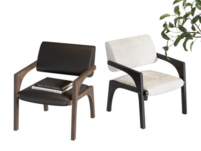 现代扶手椅子 休闲椅子 餐椅