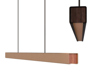 侘寂风一字型吊灯3d模型 侘寂风一字型吊灯